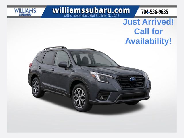 Gray Metallic 2024 Subaru Forester SUV / Crossover All-Wheel Drive Continuously Variable Transmission