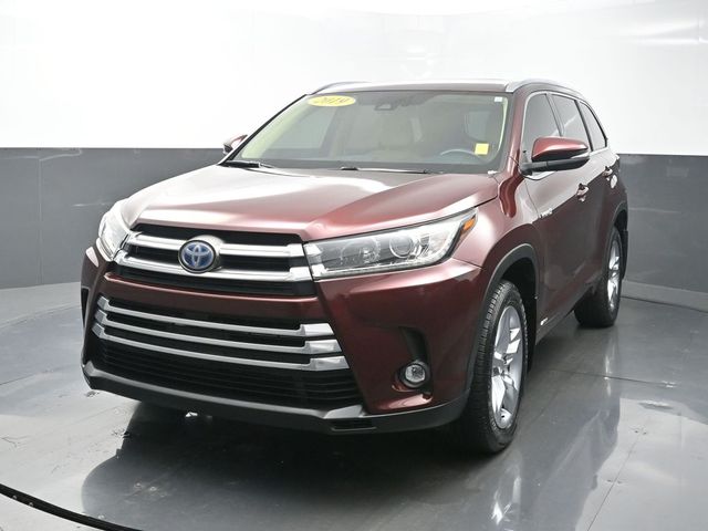 Red (Maroon) 2019 Toyota Highlander Hybrid SUV / Crossover All-Wheel Drive Continuously Variable Transmission