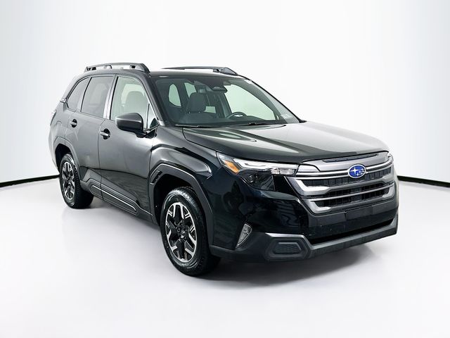 Crystal Black Silica 2025 Subaru Forester Premium Crossover AWD SUV / Crossover All-Wheel Drive Continuously Variable Transmission
