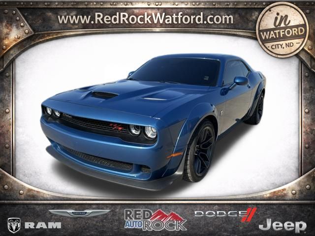 Blue (Frostbite) 2021 Dodge Challenger Coupe Rear-Wheel Drive 6-Speed Manual