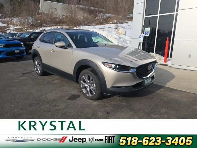 Gray (Platinum Quartz Metallic) 2022 Mazda CX-30 2.5 S Preferred AWD SUV / Crossover All-Wheel Drive 6-Speed Automatic