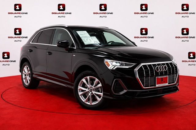 Black 2025 Audi Q3 quattro Premium S Line 45 TFSI SUV / Crossover All-Wheel Drive 8-Speed Automatic