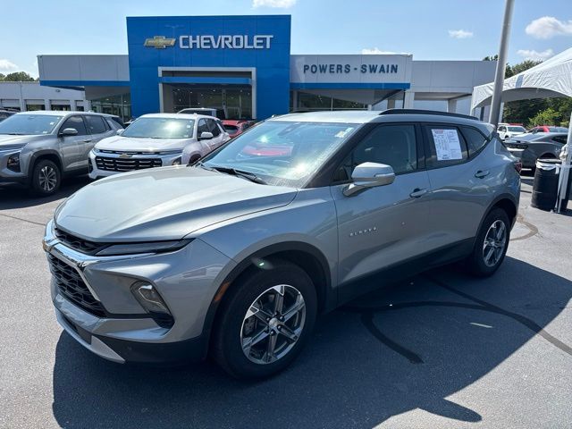 Sterling Gray Metallic 2024 Chevrolet Blazer SUV / Crossover All-Wheel Drive 9-Speed Automatic Overdrive
