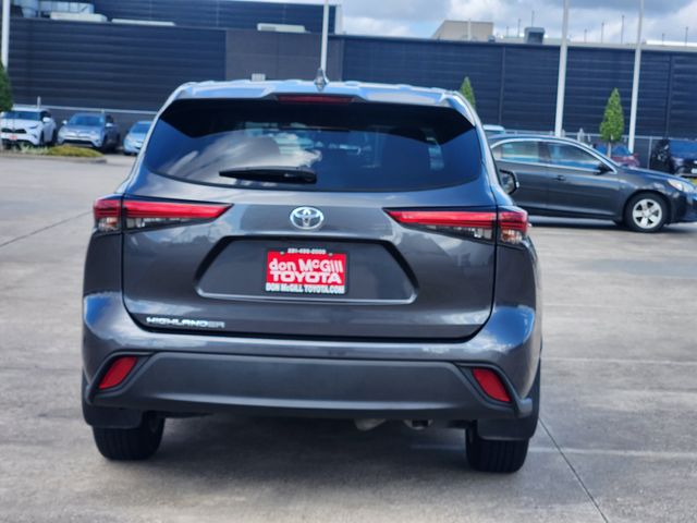 2021 Toyota Highlander L Gray at North Houston Mitsubishi