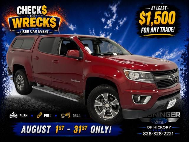 Cajun Red Tintcoat 2018 Chevrolet Colorado Pickup Truck Four-Wheel Drive 6-Speed Automatic