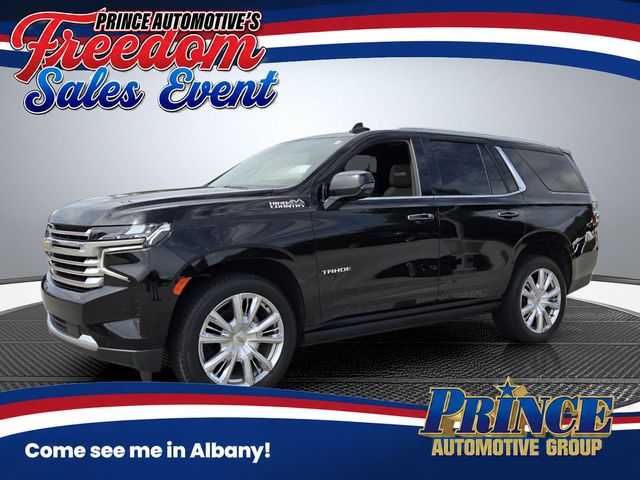 Black 2023 Chevrolet Tahoe High Country 4WD SUV / Crossover Four-Wheel Drive
