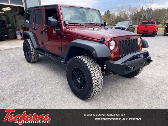 Red Rock Crystal Pearlcoat/Khaki Hard Top 2008 Jeep Wrangler Unlimited X 4WD SUV / Crossover Four-Wheel Drive 4-Speed Automatic