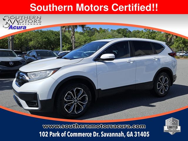 Platinum White Pearl 2020 Honda CR-V EX FWD SUV / Crossover Front-Wheel Drive Continuously Variable Transmission