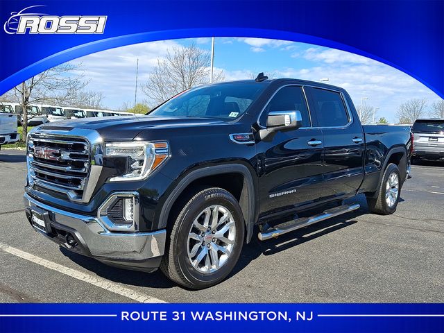 Black (Ebony Twilight Metallic) 2021 GMC Sierra 1500 Pickup Truck Four-Wheel Drive Automatic