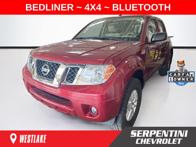 Cayenne Red 2018 Nissan Frontier Pickup Truck Four-Wheel Drive 5-Speed Automatic Overdrive