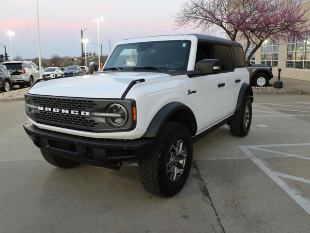 Used 2023 Ford Bronco 4-Door Badlands with VIN 1FMEE5DP1PLC02166 for sale in Kansas City