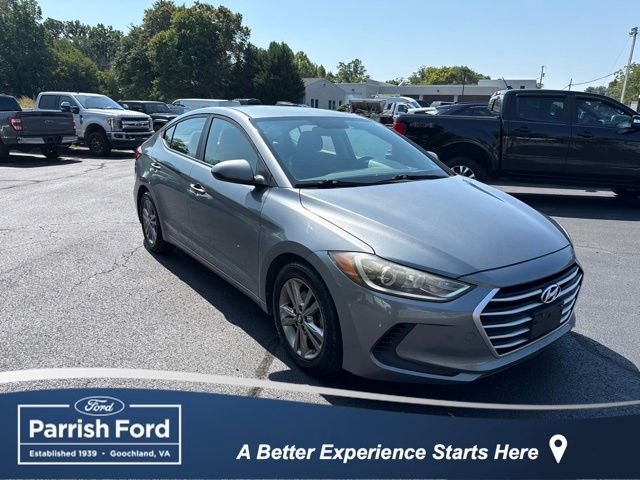 Galactic Gray 2017 Hyundai Elantra Sedan Front-Wheel Drive 6-Speed Automatic