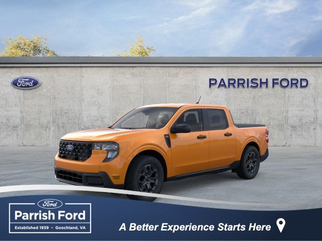 Orange Fury Metallic Tri-Coat 2026 Ford Maverick XLT SuperCrew AWD Pickup Truck All-Wheel Drive Continuously Variable Transmission
