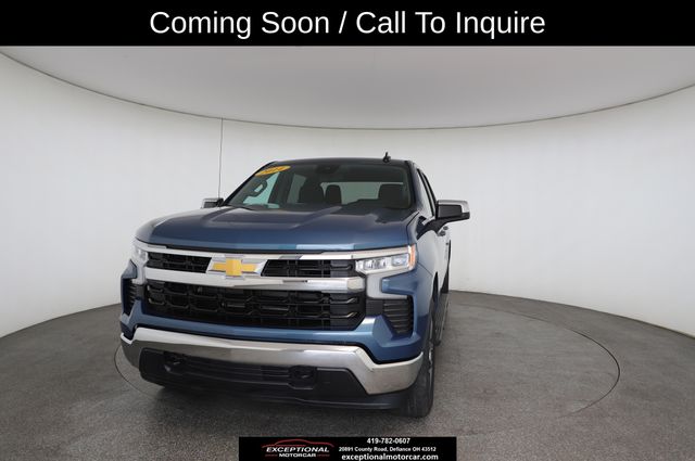 Lakeshore Blue Metallic 2024 Chevrolet Silverado 1500 Pickup Truck Four-Wheel Drive 8-Speed Automatic