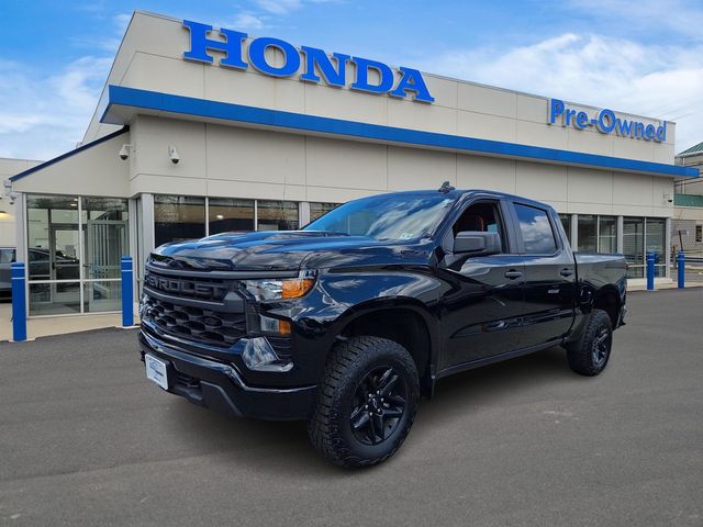 Black 2025 Chevrolet Silverado 1500 Pickup Truck Four-Wheel Drive Automatic