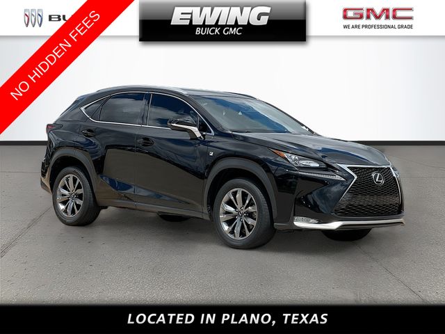 Black (Obsidian) 2017 Lexus NX 200t F Sport FWD SUV / Crossover Front-Wheel Drive 6-Speed Automatic