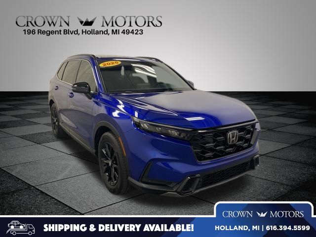 Pearl 2025 Honda CR-V Hybrid SUV / Crossover Front-Wheel Drive Continuously Variable Transmission