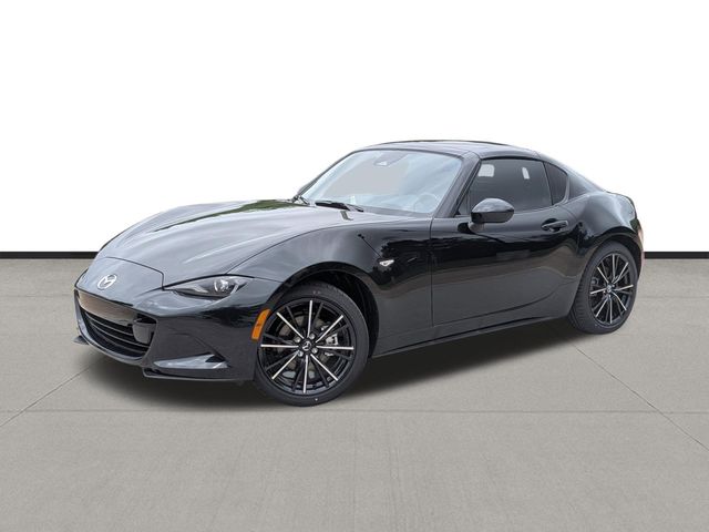2026 Mazda MX-5 Miata RF Grand Touring Black at Texan Dodge Chrysler Jeep Ram