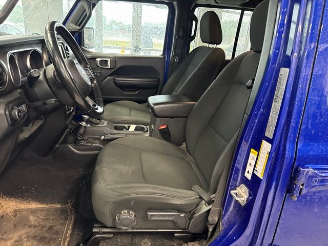 2019 Ocean Blue Metallic Clearcoat Jeep Wrangler Unlimited Sport S 4X4 SUV