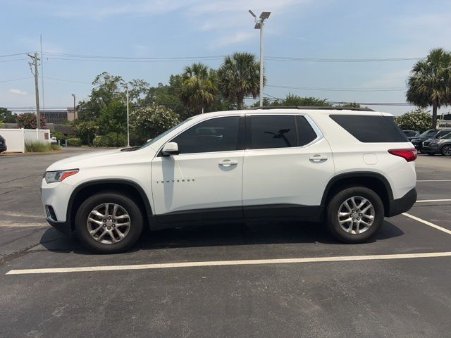2020 Summit White Chevrolet Traverse LT FWD SUV