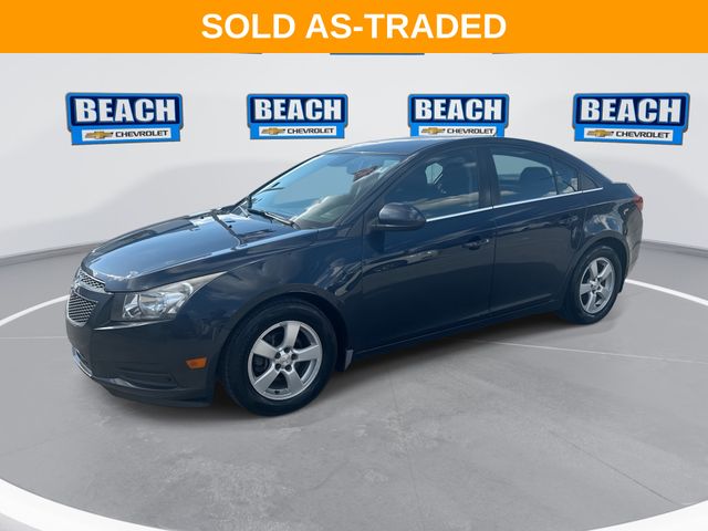 Blue 2014 Chevrolet Cruze Sedan Front-Wheel Drive 6-Speed Automatic Overdrive