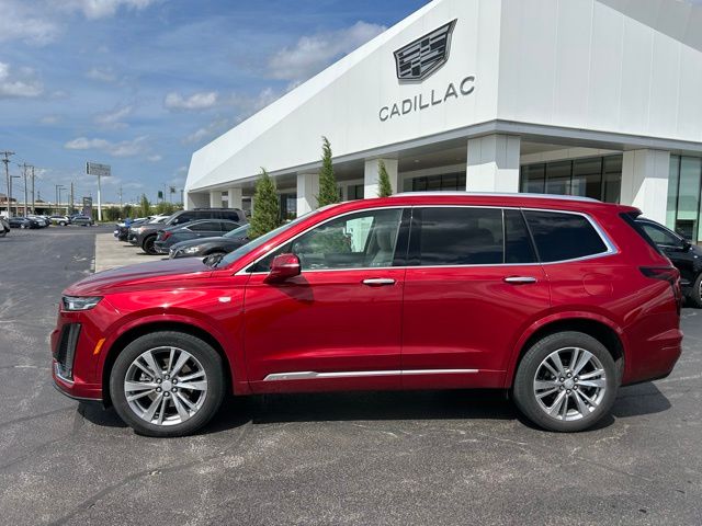 Radiant Red Tintcoat 2023 Cadillac XT6 Premium Luxury AWD SUV / Crossover Four-Wheel Drive 9-Speed Automatic
