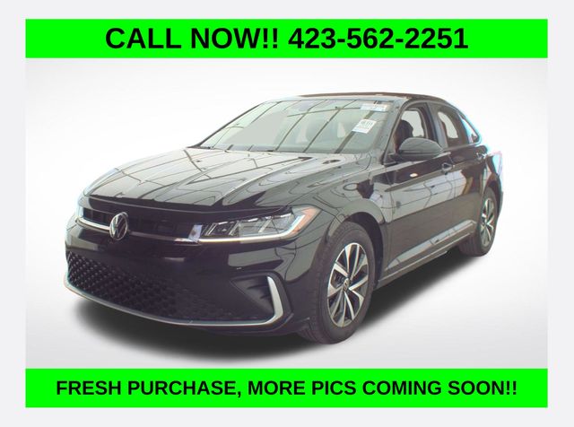 Black 2025 Volkswagen Jetta S FWD Sedan Front-Wheel Drive 8-Speed Automatic