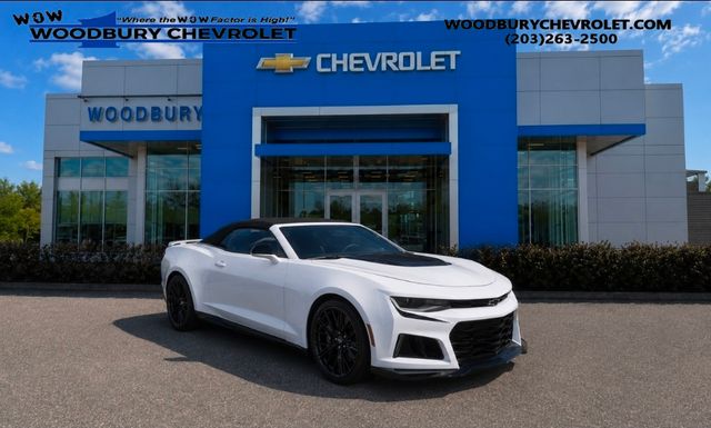 Summit White 2024 Chevrolet Camaro Convertible Rear-Wheel Drive Automatic
