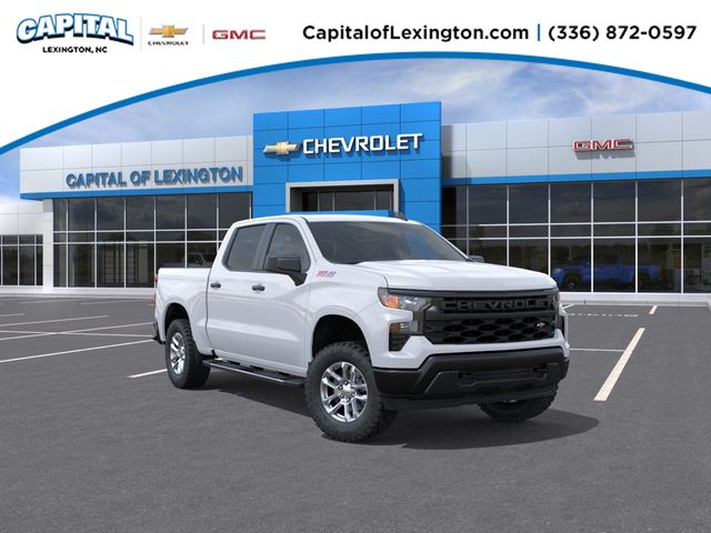 Summit White 2026 Chevrolet Silverado 1500 Pickup Truck Four-Wheel Drive Automatic