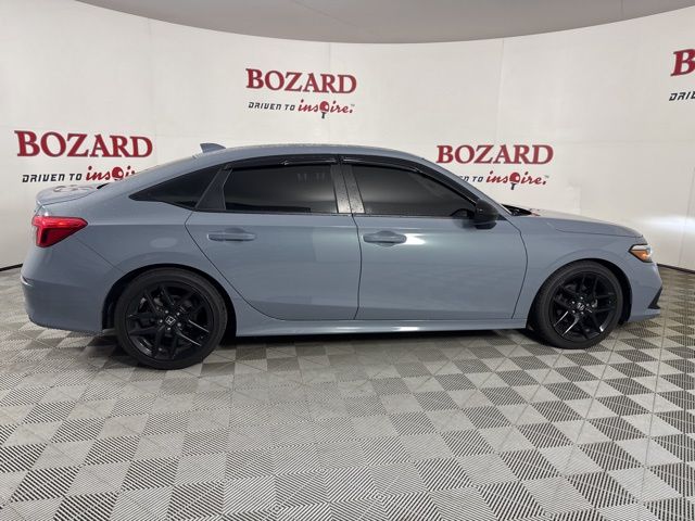2024 Sonic Gray Pearl Honda Civic Sport FWD Sedan