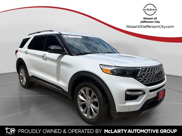 Oxford White 2020 Ford Explorer SUV / Crossover All-Wheel Drive Automatic
