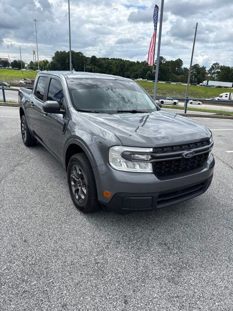 Gray Metallic 2024 Ford Maverick Pickup Truck Front-Wheel Drive 8-Speed Automatic
