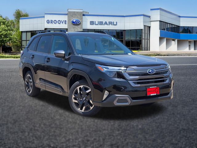 Crystal Black Silica 2026 Subaru Forester Hybrid SUV / Crossover All-Wheel Drive Continuously Variable Transmission