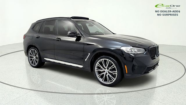 Jet Black 2023 BMW X3 SUV / Crossover Rear-Wheel Drive 8-Speed Automatic