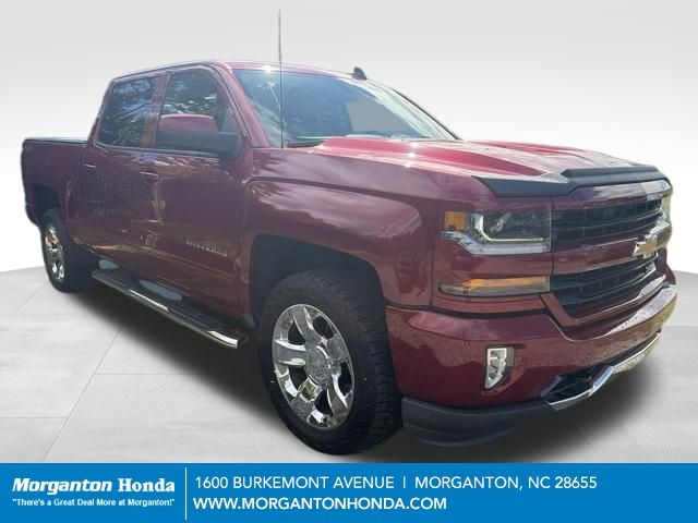 Cajun Red Tintcoat 2018 Chevrolet Silverado 1500 Pickup Truck Four-Wheel Drive 6-Speed Automatic Overdrive