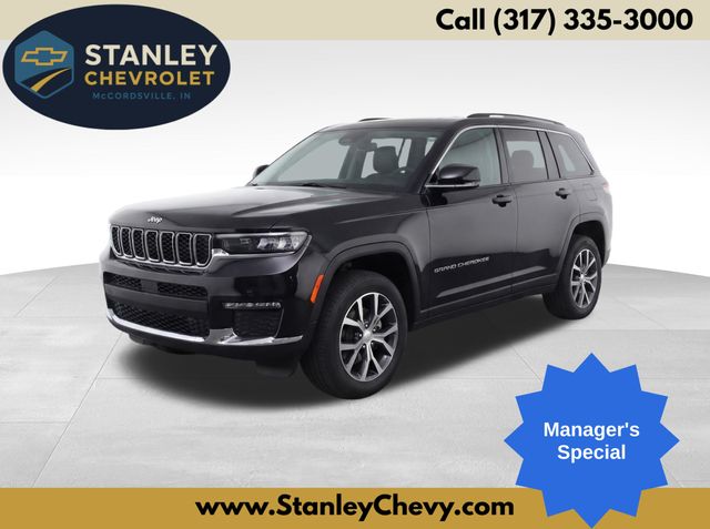 Diamond Black 2023 Jeep Grand Cherokee L SUV / Crossover Four-Wheel Drive 8-Speed Automatic
