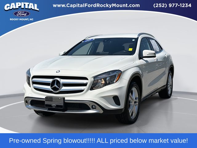 Cirrus White 2017 Mercedes-Benz GLA 250 FWD SUV / Crossover Front-Wheel Drive 7-Speed Automatic