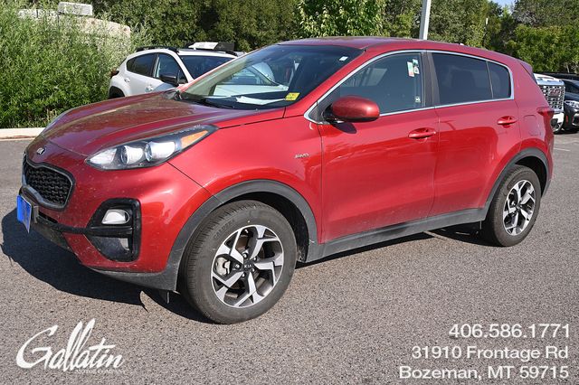 Hyper Red 2020 Kia Sportage SUV / Crossover All-Wheel Drive 6-Speed Automatic Overdrive