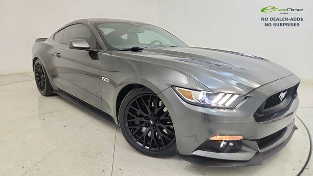 Gray (Magnetic Metallic) 2015 Ford Mustang Coupe Rear-Wheel Drive 6-Speed Manual