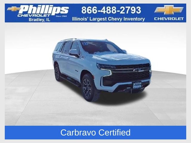 Summit White 2021 Chevrolet Tahoe SUV / Crossover Four-Wheel Drive 