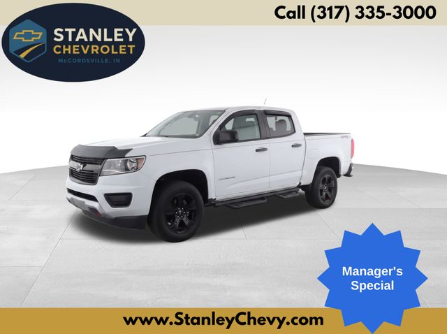 Summit White 2018 Chevrolet Colorado Pickup Truck Four-Wheel Drive 8-Speed Automatic