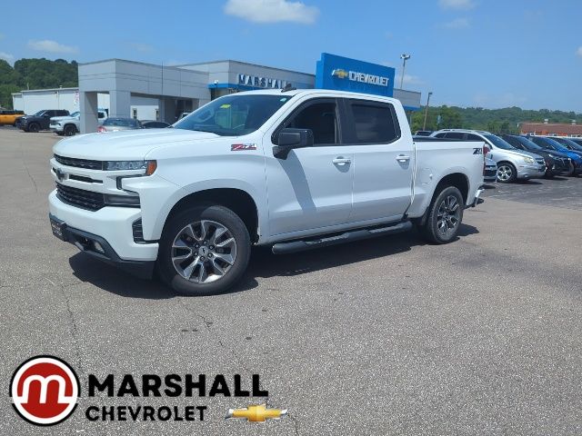 Summit White 2019 Chevrolet Silverado 1500 Pickup Truck Four-Wheel Drive 8-Speed Automatic