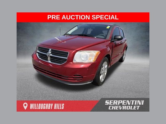 Inferno Red Crystal Pearl 2007 Dodge Caliber Hatchback Front-Wheel Drive Continuously Variable Transmission