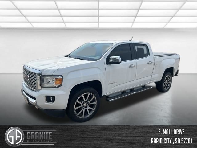 White 2020 GMC Canyon Pickup Truck Four-Wheel Drive 8-Speed Automatic