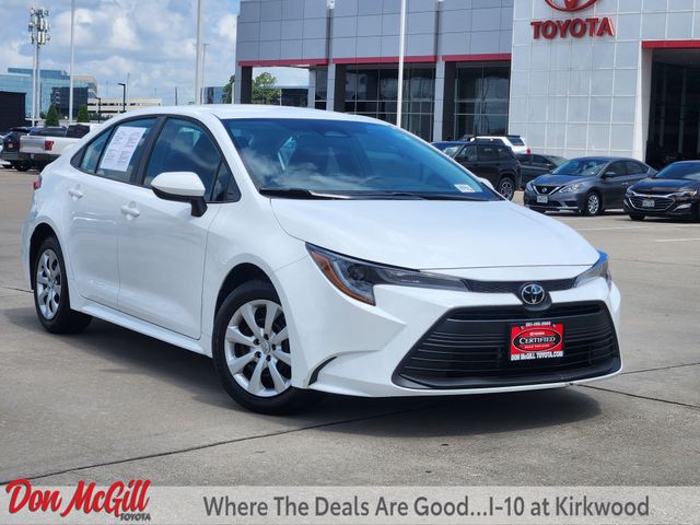 Ice 2026 Toyota Corolla LE FWD Sedan Front-Wheel Drive Continuously Variable Transmission