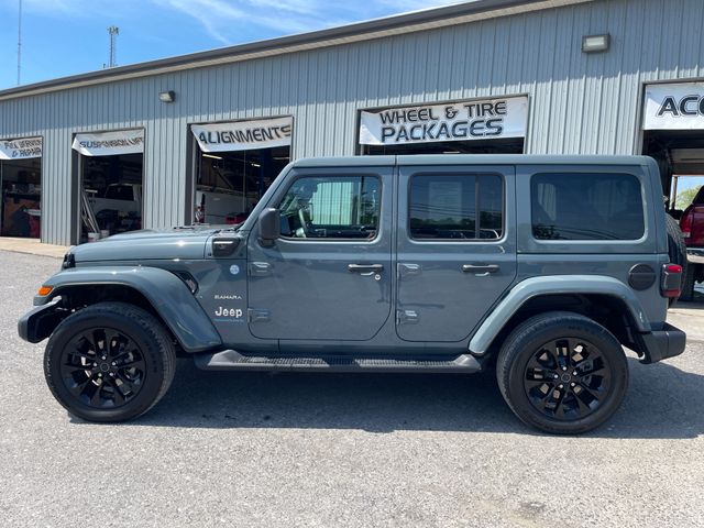 2024 Jeep Wrangler Sahara 4xe - Anvil Clear Coat exterior view 4