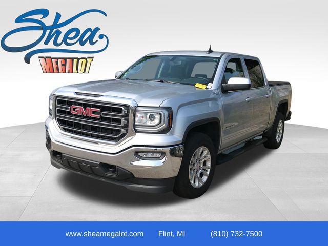 Quicksilver Metallic 2018 GMC Sierra 1500 Pickup Truck Four-Wheel Drive 6-Speed Automatic Overdrive