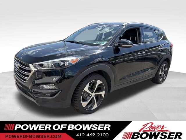 Ash Black 2016 Hyundai Tucson 1.6T Limited AWD SUV / Crossover All-Wheel Drive 7-Speed Automatic