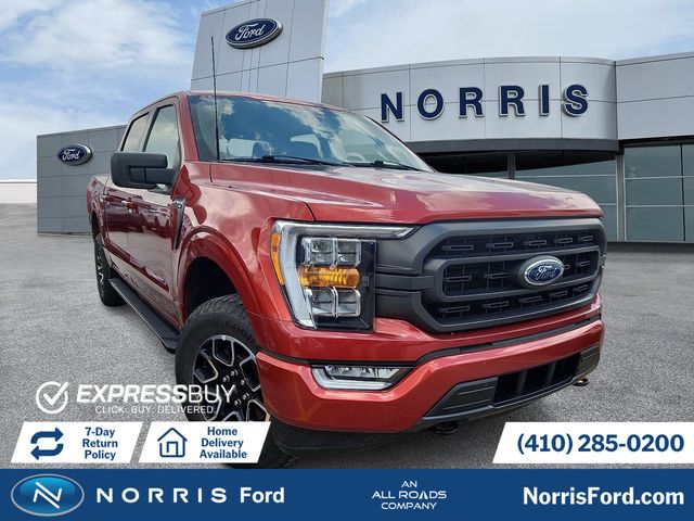 Chili Pepper Red 2023 Ford F-150 Pickup Truck Four-Wheel Drive Automatic