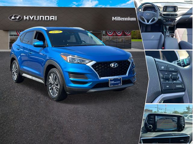 Teal (Aqua Blue) 2020 Hyundai Tucson SUV / Crossover All-Wheel Drive 6-Speed Automatic